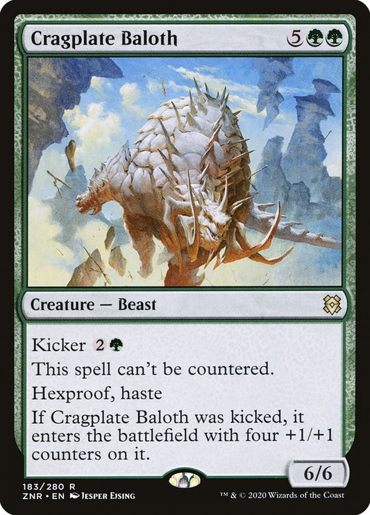Cragplate Baloth - ZNR - 183