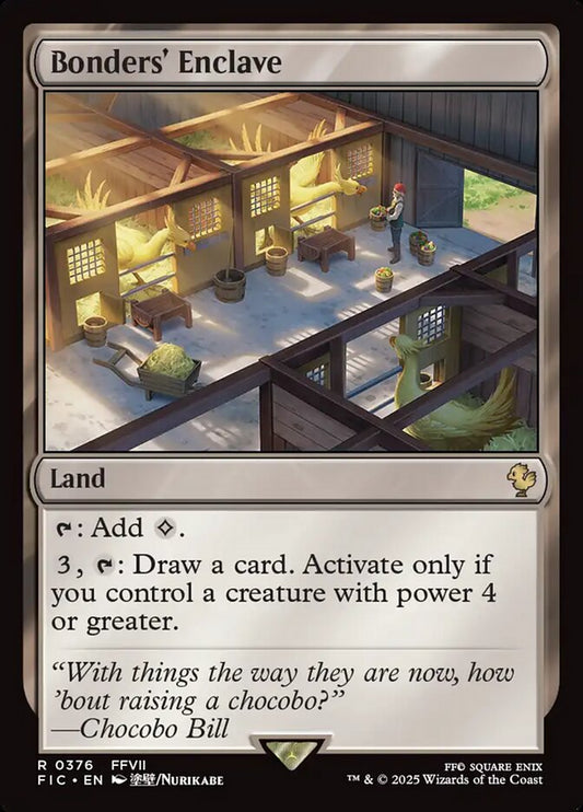 Bonders' Enclave - FIC - 376