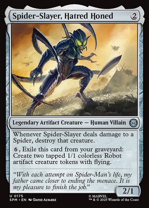 Spider-Slayer, Hatred Honed - SPM - 175