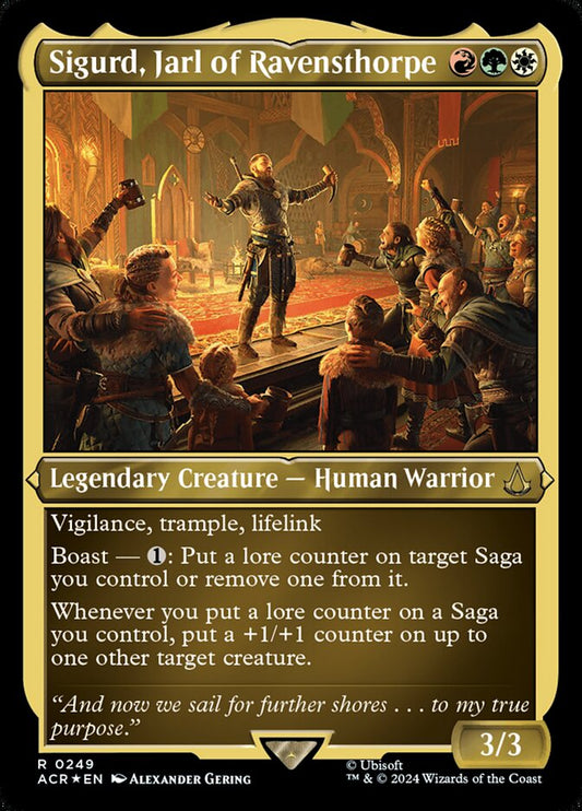 Sigurd, Jarl of Ravensthorpe - etched - ACR - 249