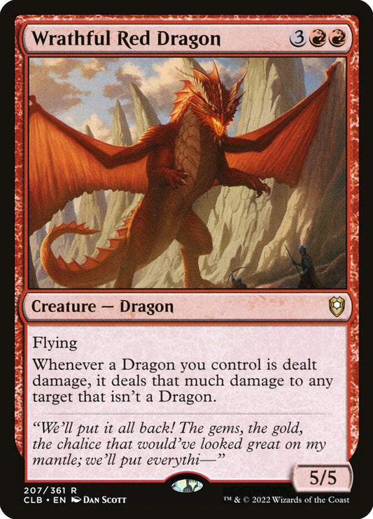 Wrathful Red Dragon - CLB - 207