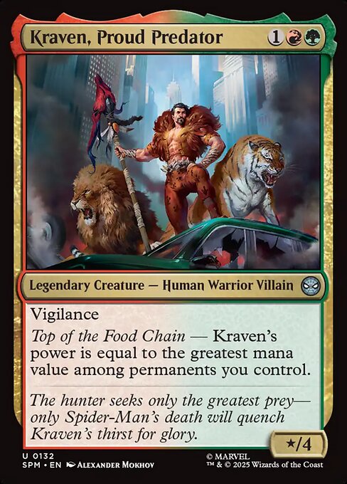 Kraven, Proud Predator - SPM - 132