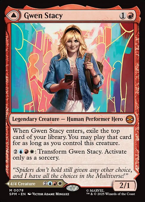 Gwen Stacy // Ghost-Spider - SPM - 78