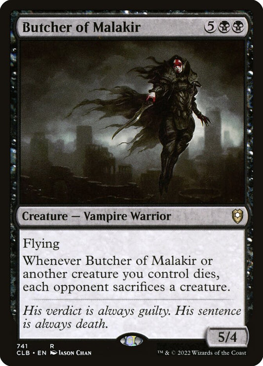 Butcher of Malakir - CLB - 741