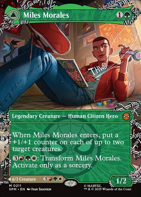 Miles Morales // Ultimate Spider-Man - SPM - 211