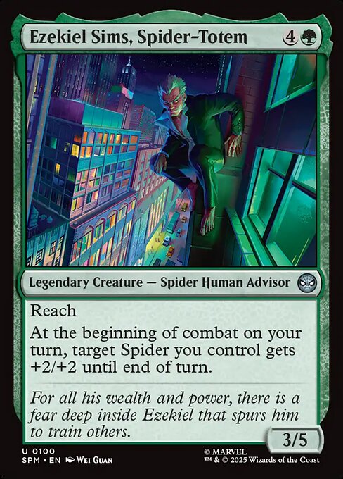Ezekiel Sims, Spider-Totem - SPM - 100