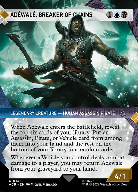 Adéwalé, Breaker of Chains - foil - ACR - 136