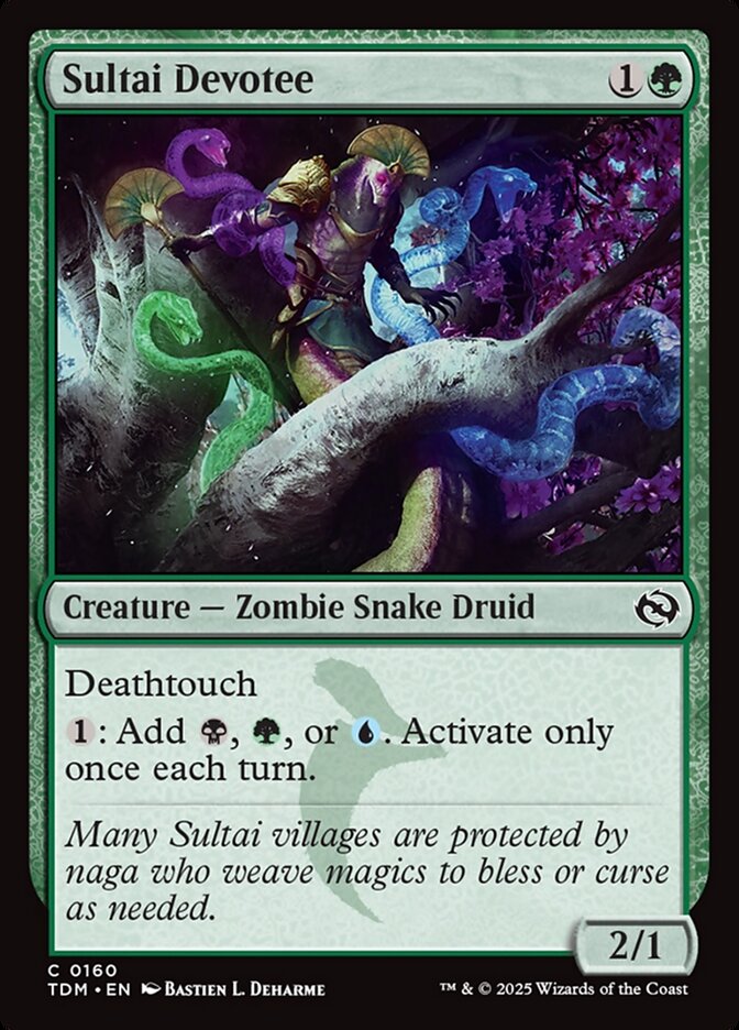 Sultai Devotee - foil - TDM - 160