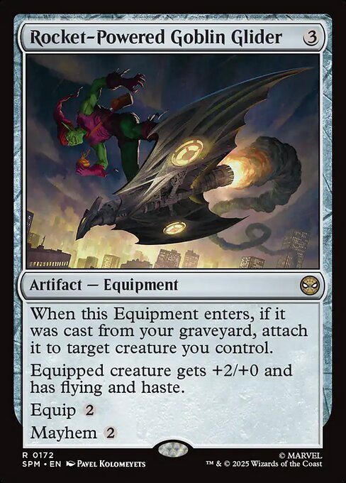 Rocket-Powered Goblin Glider - SPM - 172
