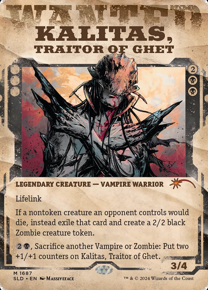 Kalitas, Traitor of Ghet - foil - SLD - 1687