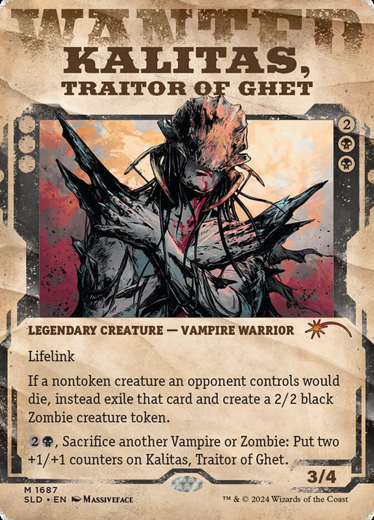 Kalitas, Traitor of Ghet - foil - SLD - 1687