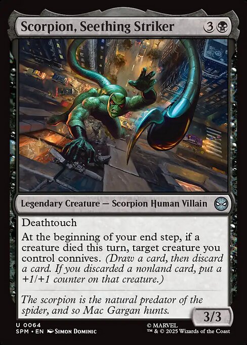 Scorpion, Seething Striker - SPM - 64