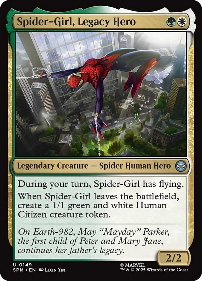 Spider-Girl, Legacy Hero - SPM - 149
