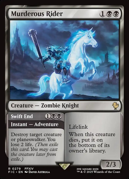 Murderous Rider // Swift End - FIC - 279