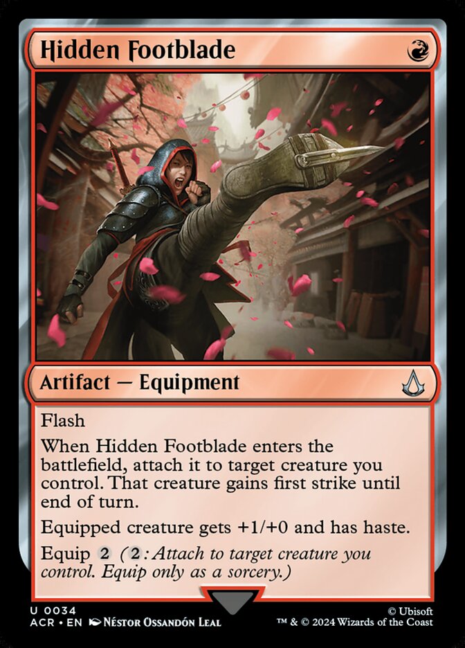 Hidden Footblade - ACR - 34