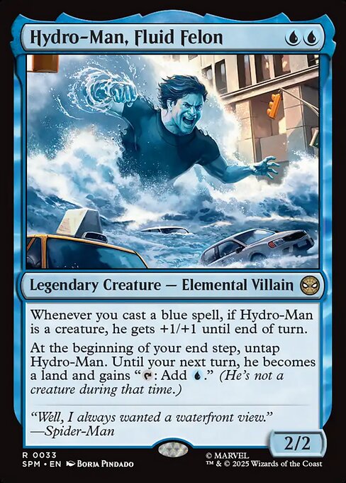 Hydro-Man, Fluid Felon - SPM - 33