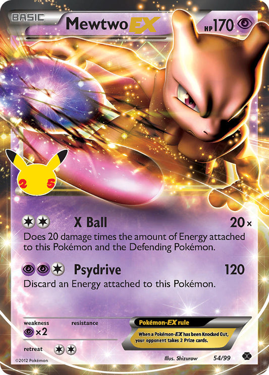 Mewtwo EX - Holofoil - Classic Collection - 54/99