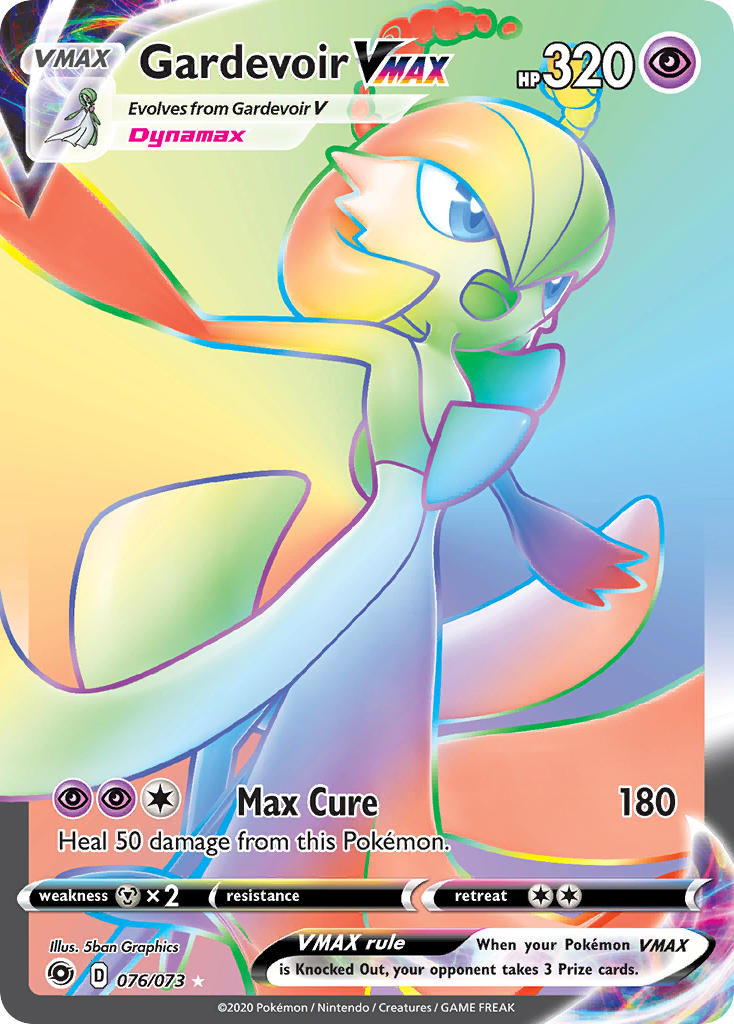 Gardevoir VMAX (Secret) - Holofoil - Secret Rare - 76/73