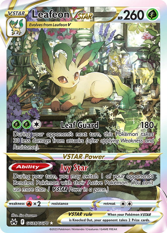 Leafeon VSTAR - Holofoil - Ultra Rare - GG35/GG70