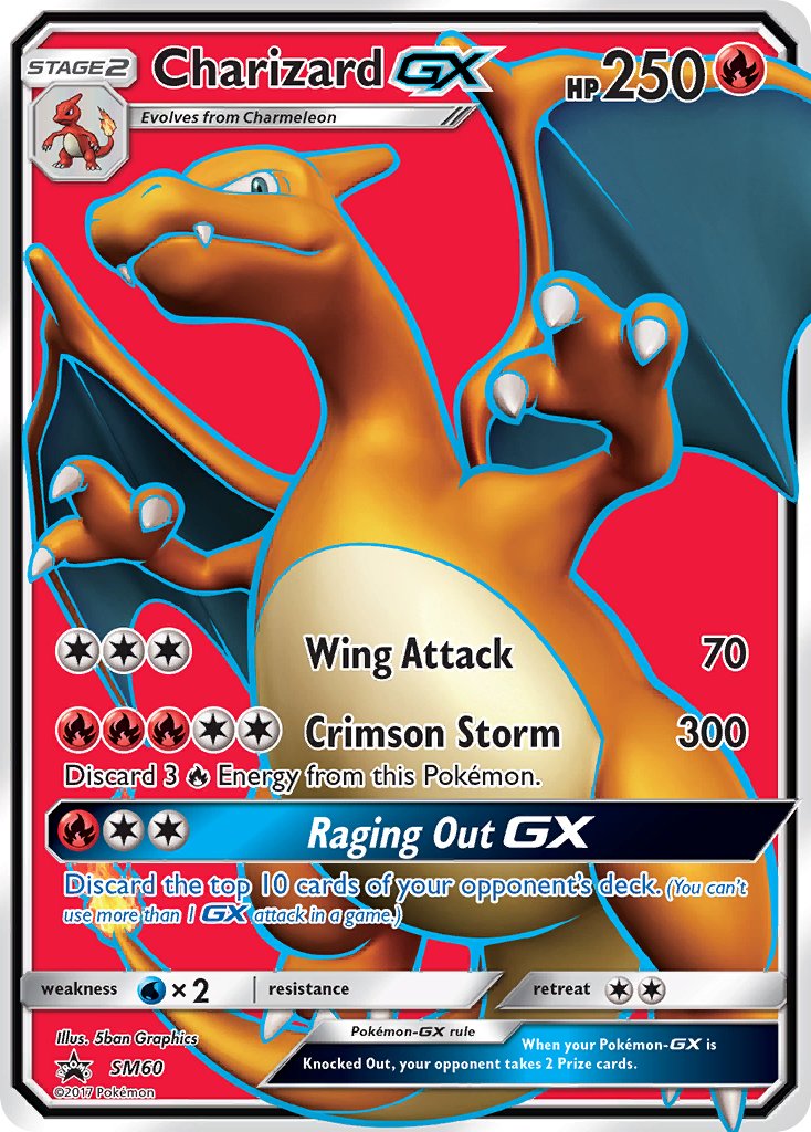 Charizard GX - Holofoil - Promo - SM60