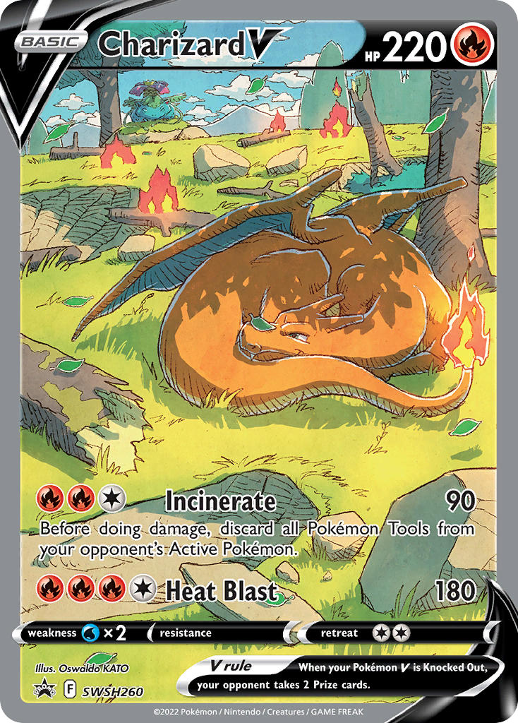 Charizard V - Holofoil - Promo - SWSH260