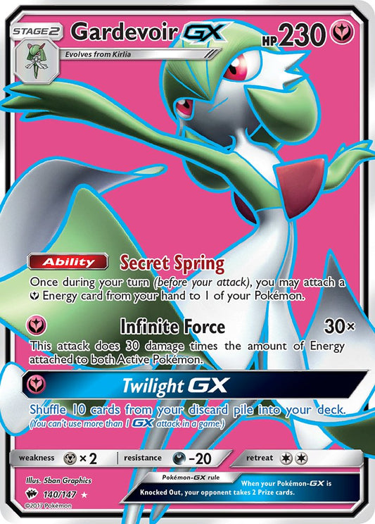 Gardevoir GX (Full Art) - Holofoil - Ultra Rare - 140/147
