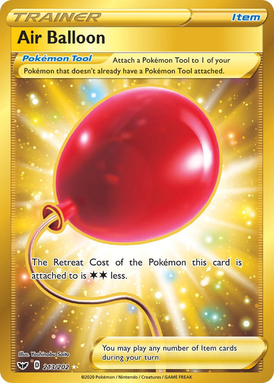 Air Balloon (Secret) - Holofoil - Secret Rare - 213/202