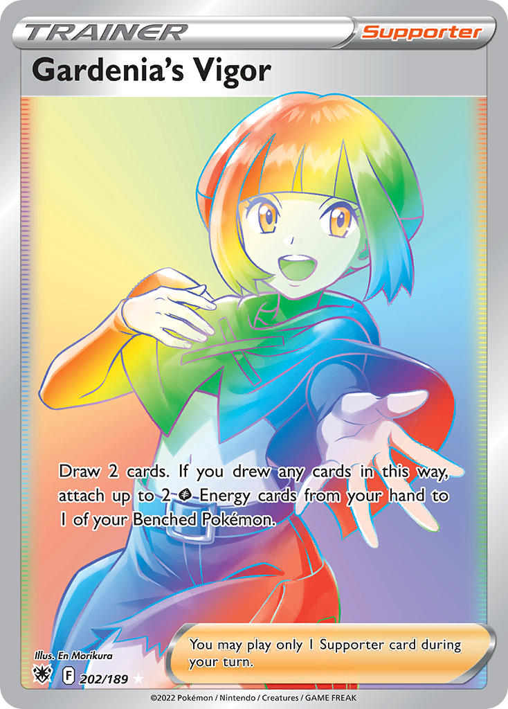 Gardenia's Vigor (Secret) - Holofoil - Ultra Rare - 202/189