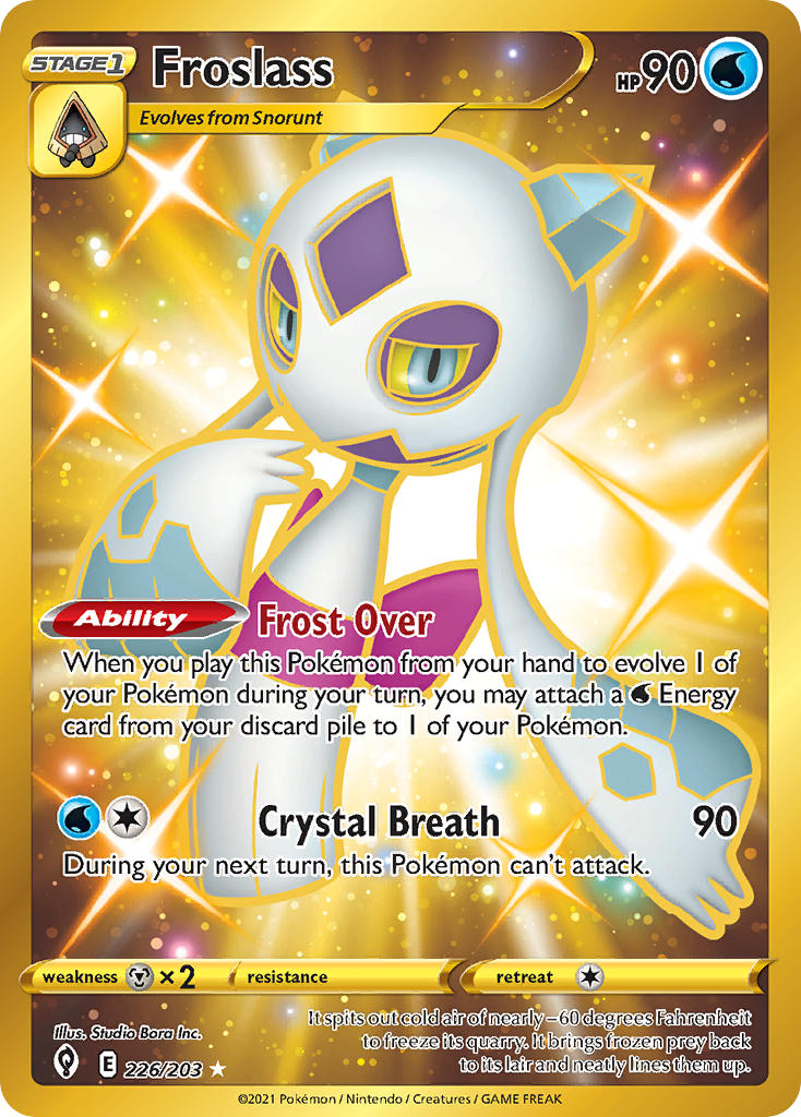 Froslass (Secret) - Holofoil - Secret Rare - 226/203