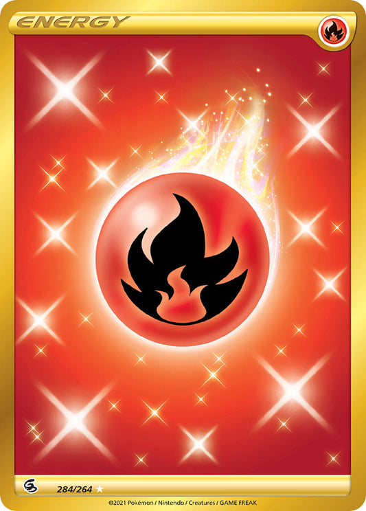 Fire Energy (Secret) - Holofoil - Secret Rare - 284/264