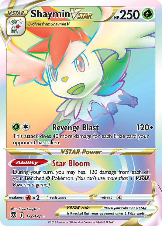 Shaymin VSTAR (Secret) - Holofoil - Ultra Rare - 173/172