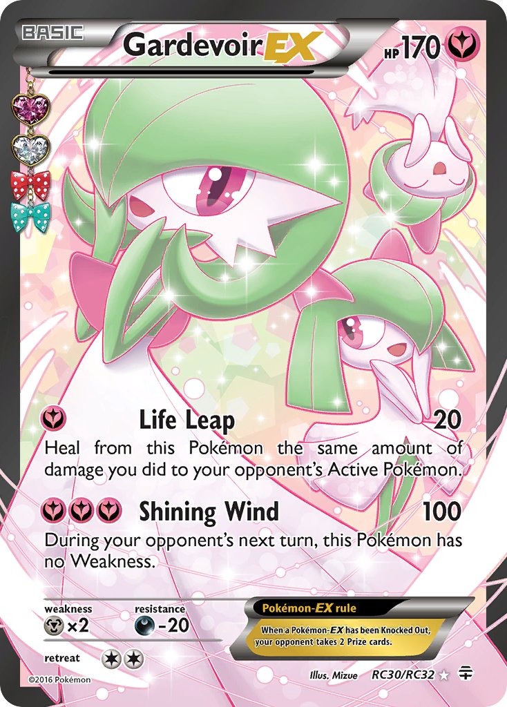 Gardevoir EX (Full Art) - Holofoil - Ultra Rare - RC30
