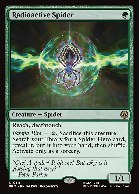 Radioactive Spider - SPM - 111