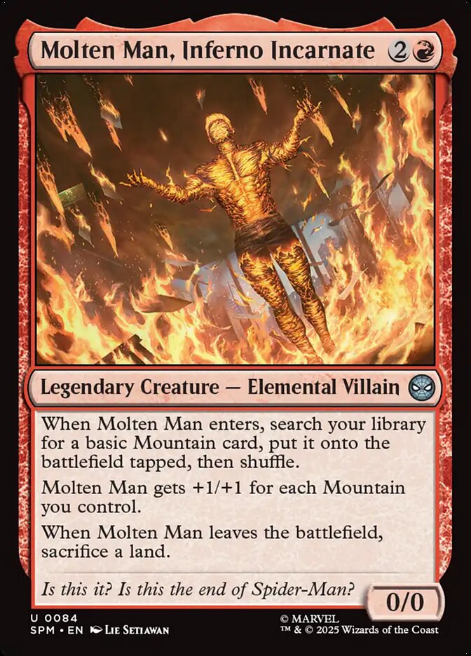 Molten Man, Inferno Incarnate - SPM - 84