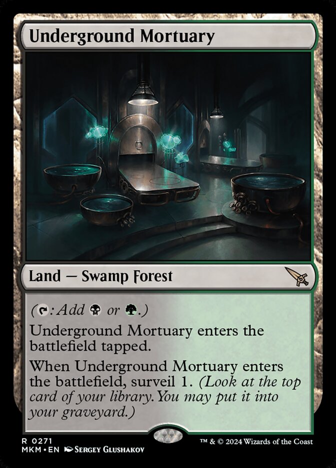 Underground Mortuary - MKM - 271