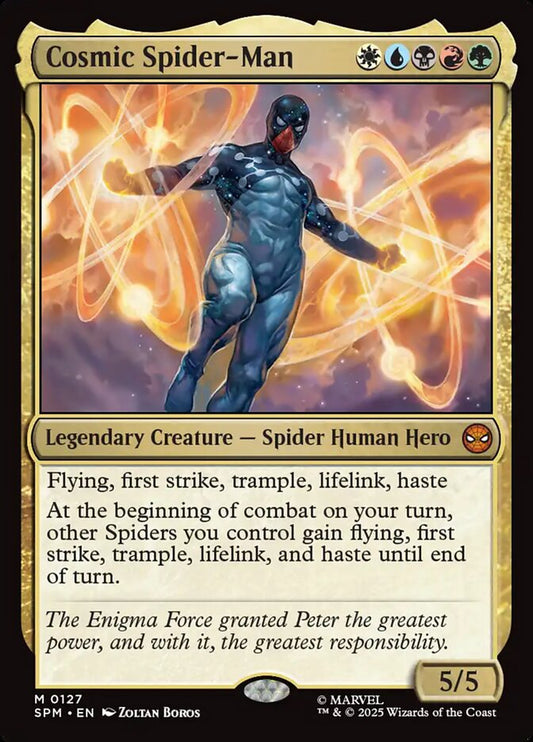 Cosmic Spider-Man - foil - SPM - 127