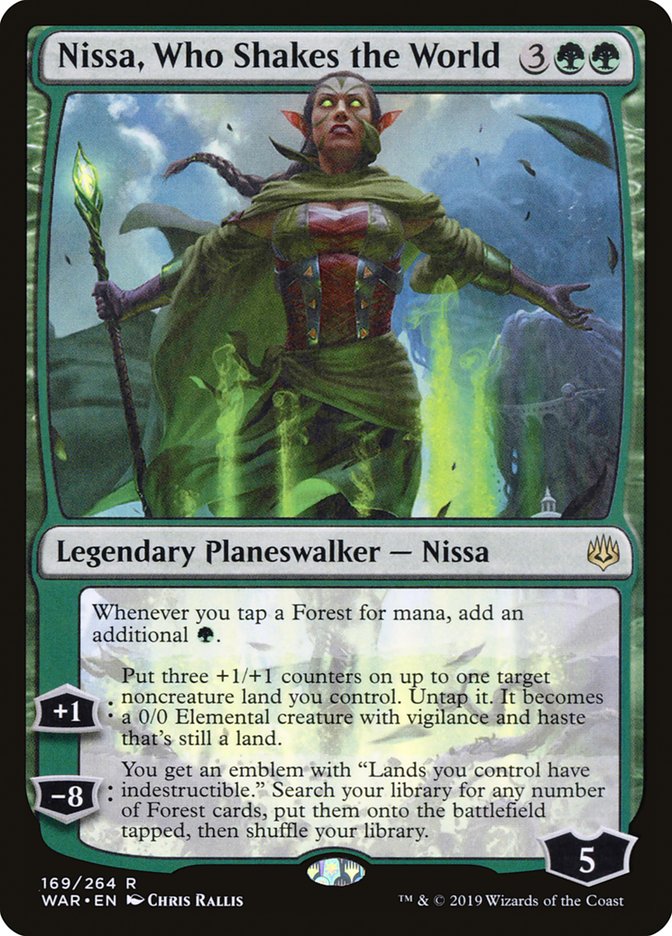 Nissa, Who Shakes the World - WAR - 169