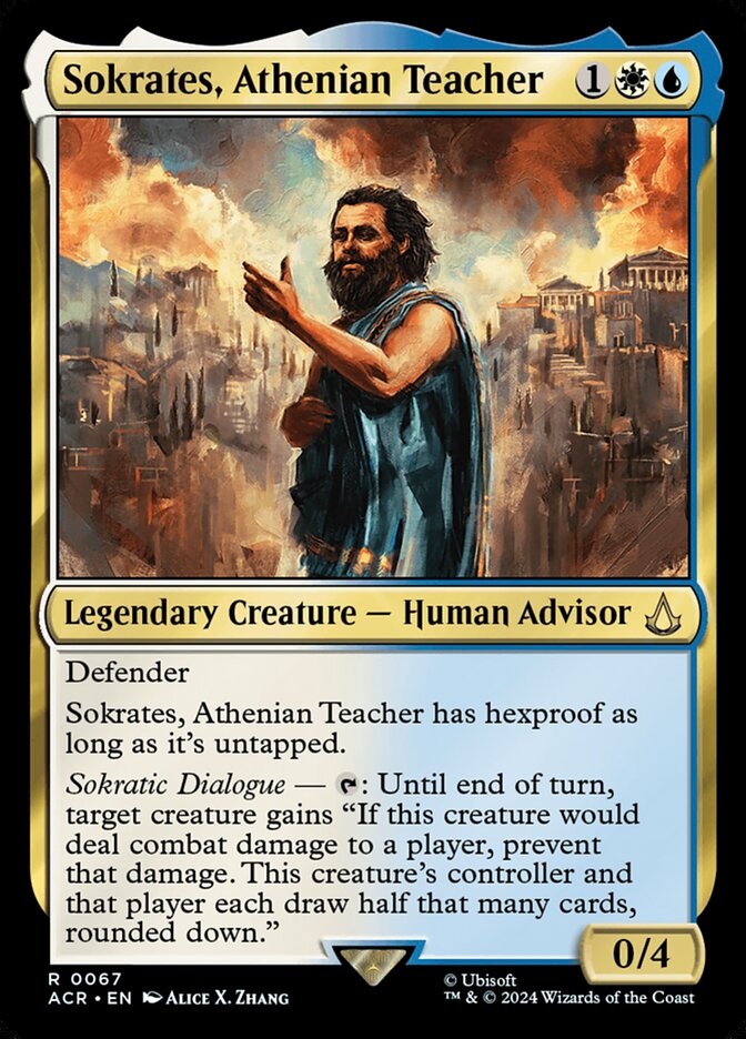 Sokrates, Athenian Teacher - ACR - 67