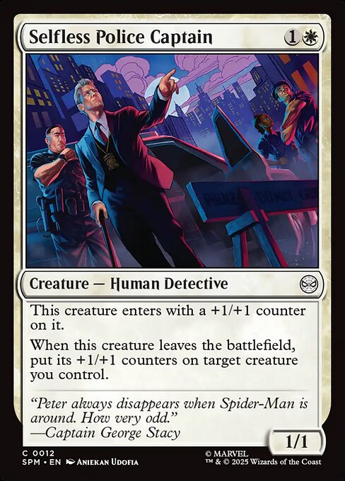 Selfless Police Captain - SPM - 12
