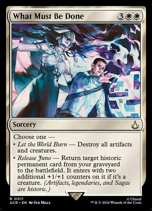 What Must Be Done - ACR - 11