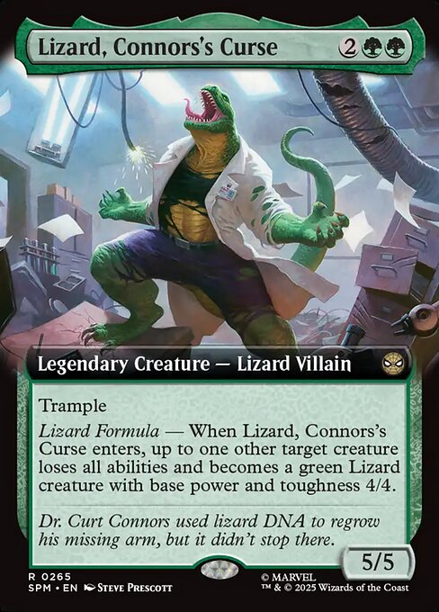 Lizard, Connors's Curse - SPM - 265