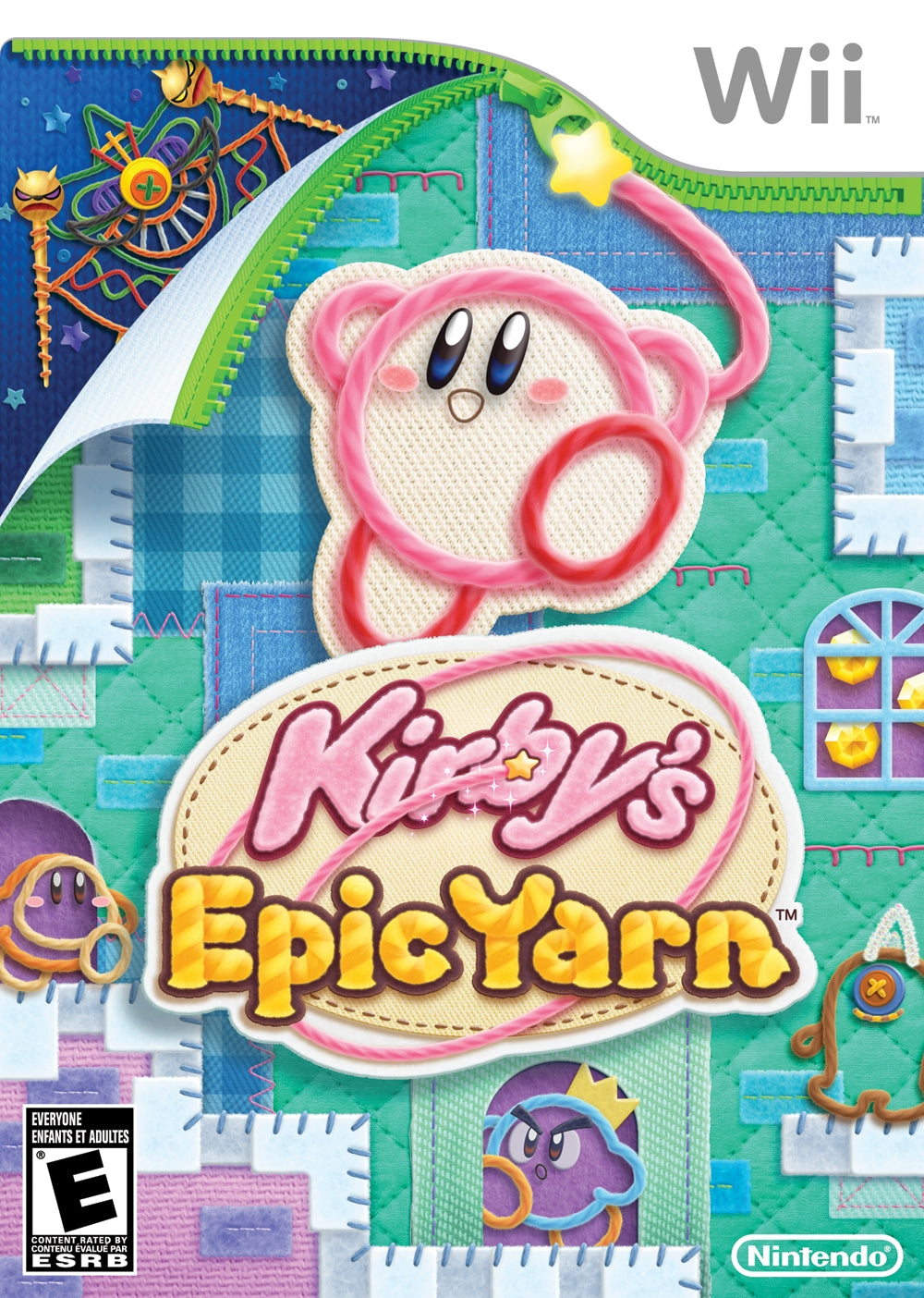 Kirby's Epic Yarn Wii