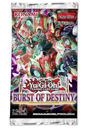 Burst of Destiny Yu-Gi-Oh! Booster Pack [1st Edition]