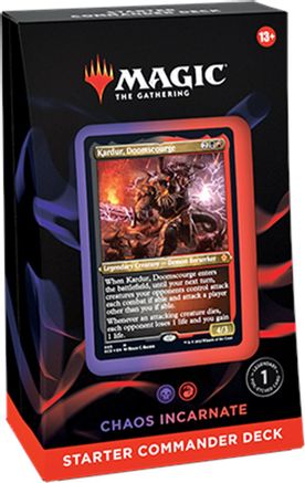 Chaos Incarnate - Starter Commander Deck